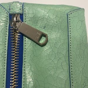 NWT RAFE MINT GREEN CLUTCH